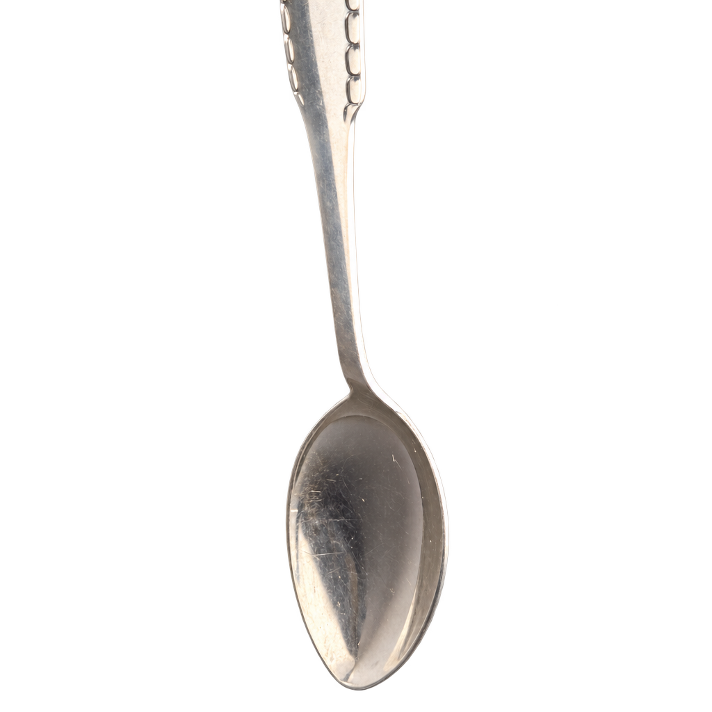 Georg Jensen Perle ske i 830 sølv, 18 cm — fritlagt
