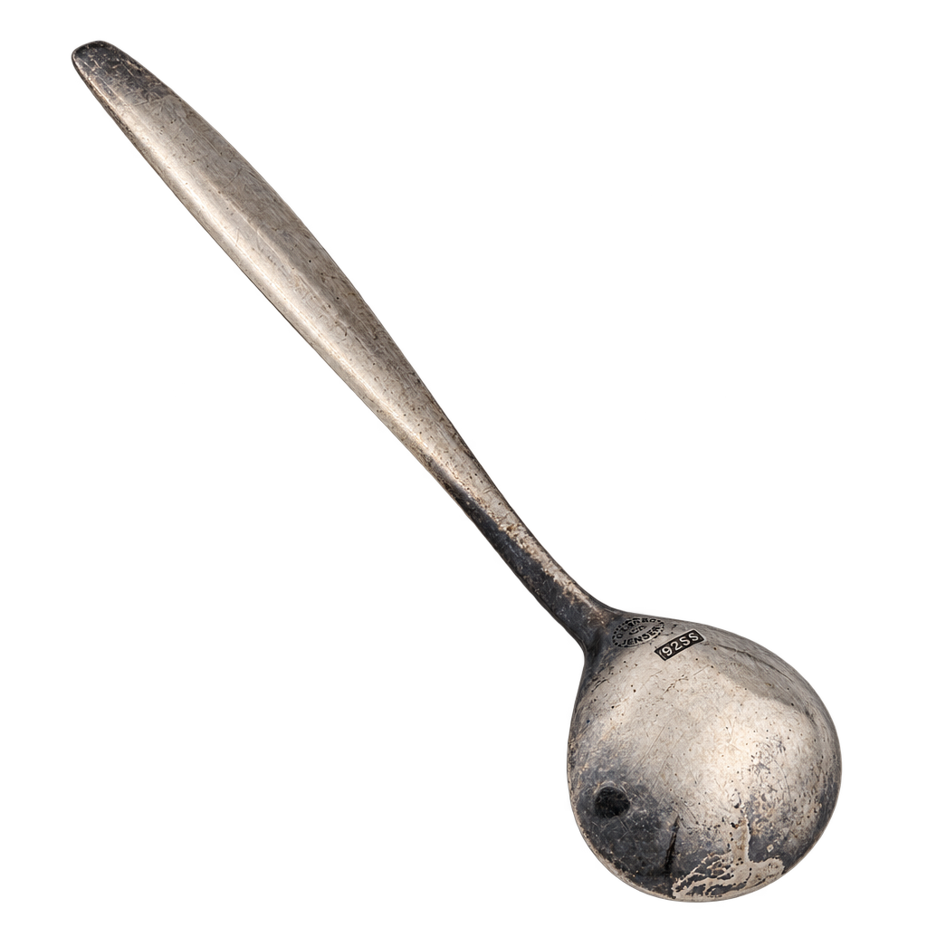 Sterling sølv 925 saltske fra Georg Jensen Cypress — fritlagt
